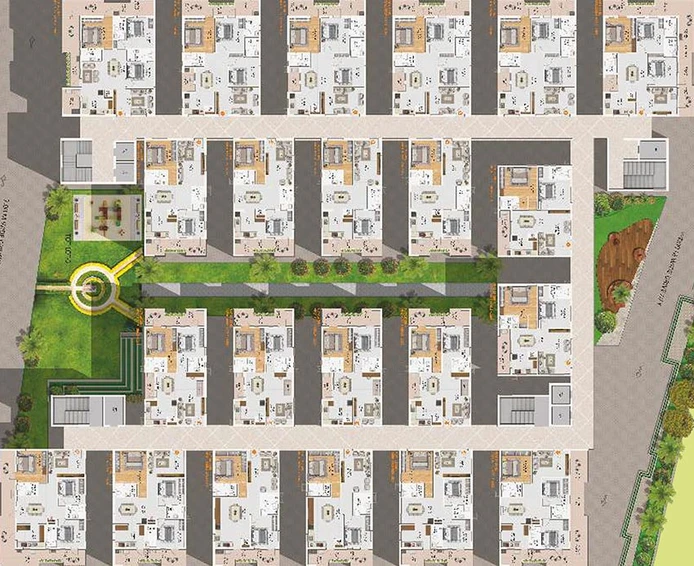 Floor Plan of Sree Kalpa Luxor in Pragathi Nagar, Hyderabad - Image 221401