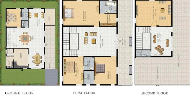 4 BHK Flat in Vasudeva Bloomfield Ecstasy in Gopanpally, Hyderabad - Image 832524