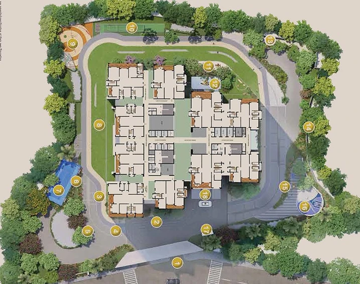 Master Plan of Godrej Madison Avenue in Kokapet, Hyderabad - Image 225512
