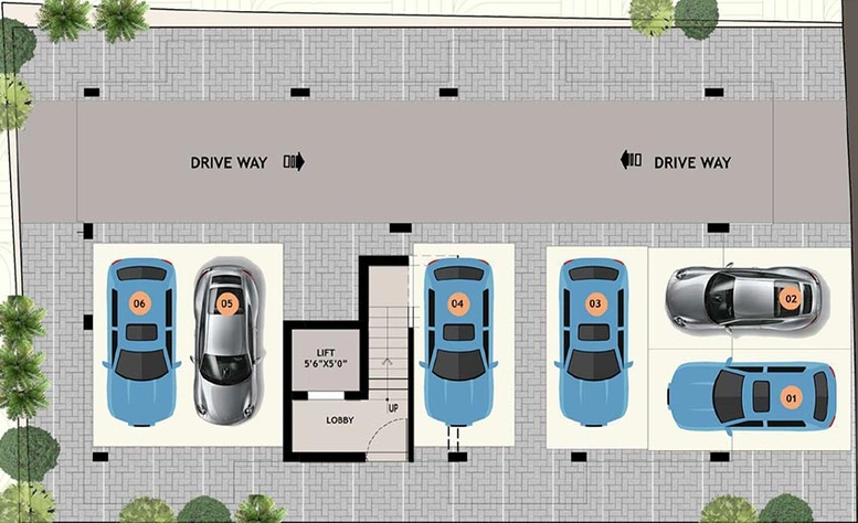 Master Plan of Shree Varu Homes in Alwarpet, Chennai - Image 221563