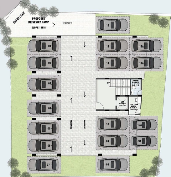 Master Plan of Sreerosh Cynthia in Kilpauk, Chennai - Image 221608