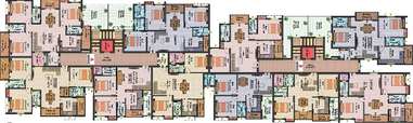 Floor Plan of Sri Balaji Saphire in Maduravoyal, Chennai - Image 221621