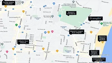 Location of Sri Jaishanthi Tranquil - Image 221628