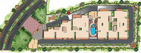 Master Plan of Srinivasa Classic in Sarjapur Road, Bangalore - Image 221636