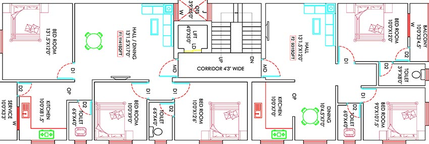 Floor Plan of Sunlight Sri Keerthi in Tambaram, Chennai - Image 221654