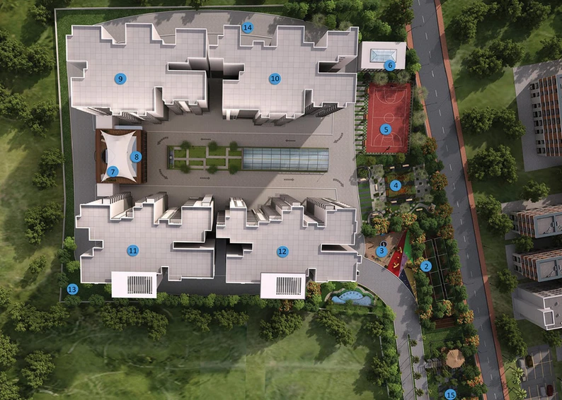 Master Plan of TG Ascent in Hosa Road, Bangalore - Image 221703