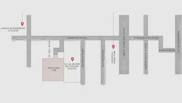 Location of Vamaja Indigo Nagar - Image 221734