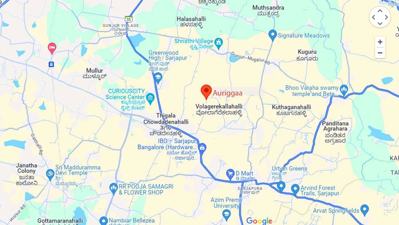Location of AIMA Vivansaa Aurigaa in Volagerekallahalli, Bangalore - Image 221739