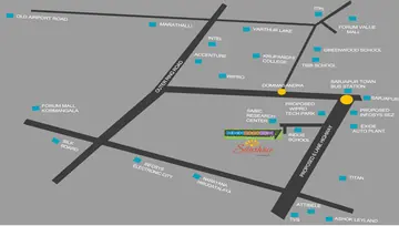 Location of Aswani Sunshine - Image 221783