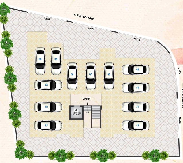 Master Plan of Rachana Lakshmi in Panvel, Navi Mumbai - Image 120116