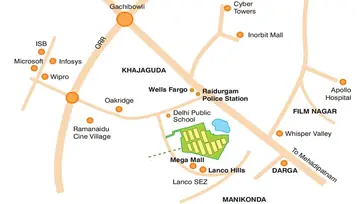 Location of Alekhya Spring Leaf - Image 221907