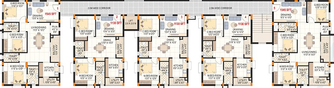 Floor Plan of Alpine Satpura in Shankarpally, Hyderabad - Image 223016