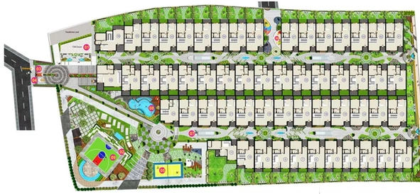 Master Plan of Kethana Vishwam in Sarjapur Road, Bangalore - Image 222006