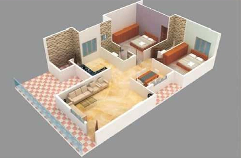 2 BHK Flat in Maruti Anutham in Sarjapur Road, Bangalore - Image 832763