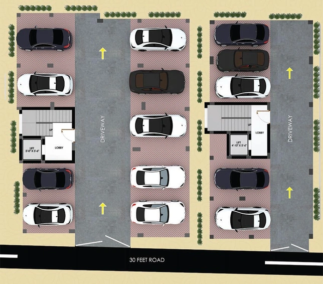 Master Plan of Vikaan Sai Nivas in Kundrathur, Chennai - Image 222040