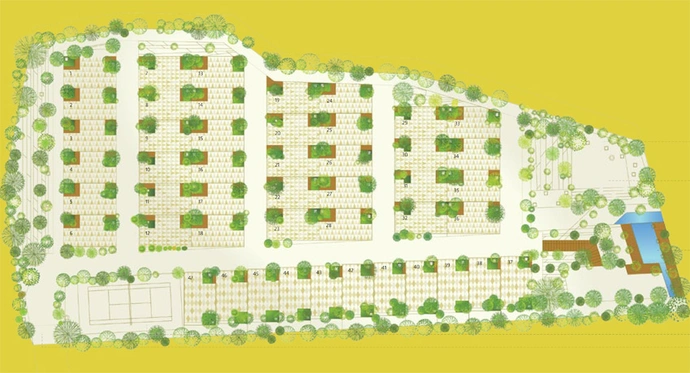 Master Plan of Aalaya Nataura Villas in Sompura, Bangalore - Image 222047