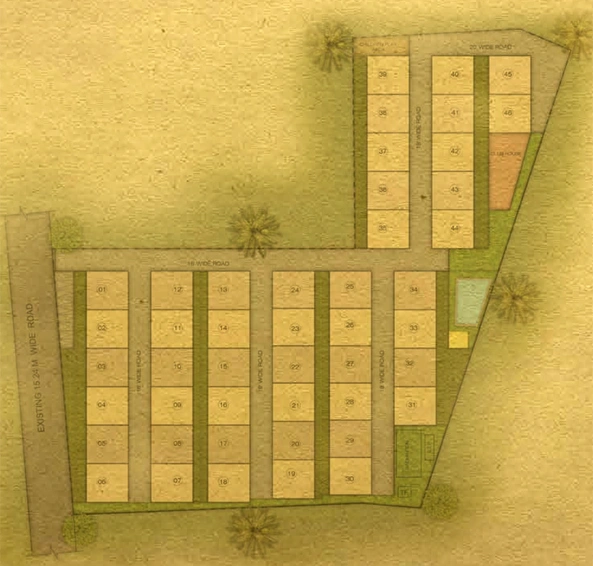 Master Plan of Saiven Caesars Palace in Sarjapur Road, Bangalore - Image 222082
