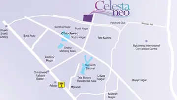 Location of Arun Celesta Neo - Image 222112