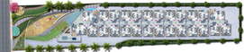 Master Plan of Whitestone Florenso in Old Madras Road, Bangalore - Image 222149