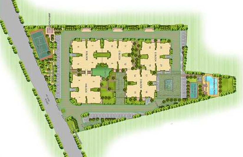 Master Plan of Aratt Firenza in Electronic City, Bangalore - Image 222207