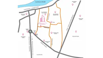 Location of Gulabi Mega City Apartment - Image 222225