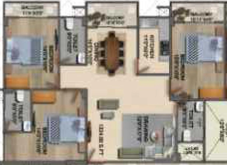 3 BHK Flat in Kumar Raghuvar Complex in Danapur, Patna - Image 832858