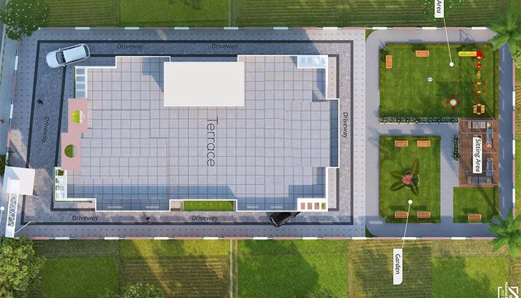 Master Plan of Panacea Madhu Vihar Arcade in Lakhni Bigha, Patna - Image 222267