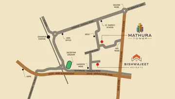 Location of Mathura Tower - Image 222281