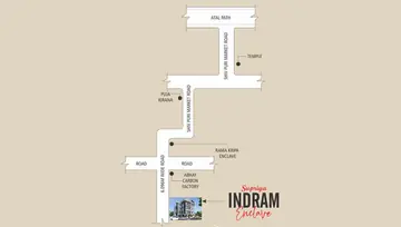 Location of Supriya Indram Enclave - Image 222313