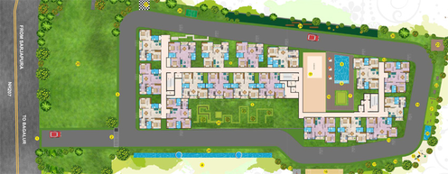 Master Plan of Peninsula Paramount in Sarjapur Road, Bangalore - Image 222363