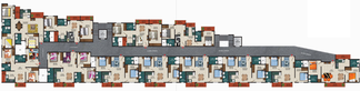 Floor Plan of Celebrity Pride Avenue in Sarjapur, Bangalore - Image 222438