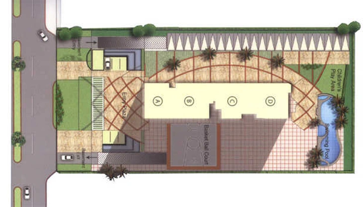 Master Plan of Jain Heights Altura in Sarjapur, Bangalore - Image 222472