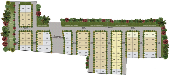 Master Plan of Geown Oasis Phase 2 in Sarjapur, Bangalore - Image 222466