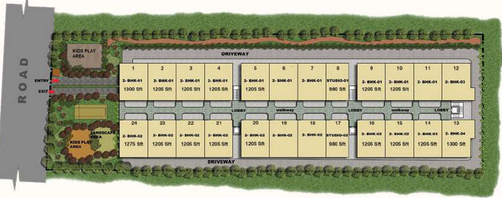 Master Plan of Mayur Daffodils in Sarjapur, Bangalore - Image 222485