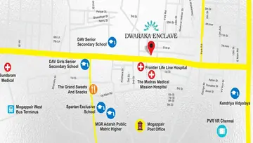 Location of India Dwaraka Enclave - Image 222493