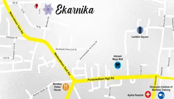 Location of India Ekarnika - Image 222505