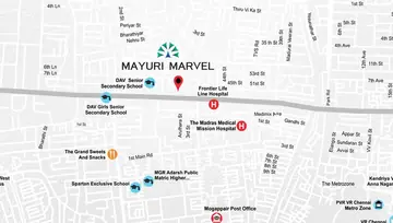 Location of India Mayuri Marvel - Image 222553