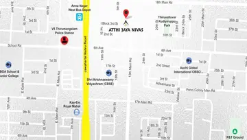 Location of India Atthi Jaya Nivas - Image 222586