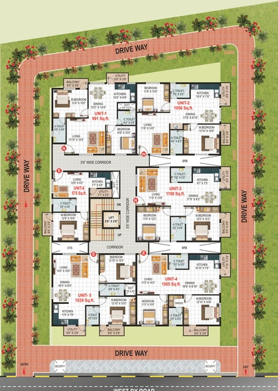 Master Plan of Om Sai Heritage in Sarjapur, Bangalore - Image 222599
