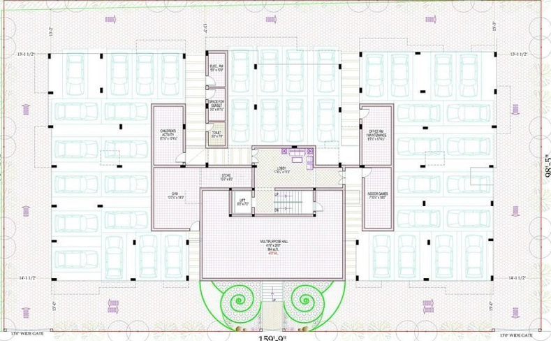 Master Plan of Harmony Santhosh in KK Nagar, Chennai - Image 222671