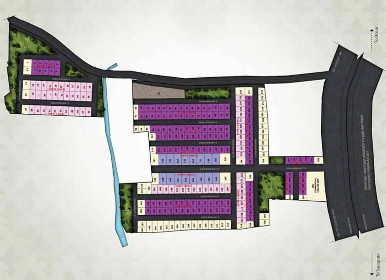 Master Plan of Skylite Vesta in Sarjapur, Bangalore - Image 222680