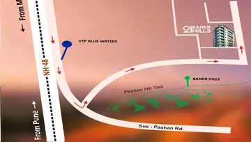 Location of Royal 21 Baner Hills - Image 119004