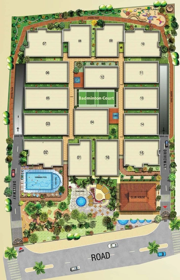 Master Plan of Sai Krupa Harmony in Sarjapur, Bangalore - Image 222729