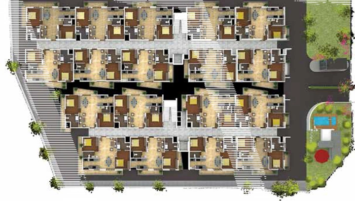Master Plan of Vestaa Lushes in Sarjapur, Bangalore - Image 222751