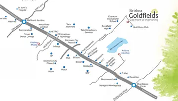 Location of Krishna Goldfields - Image 222775