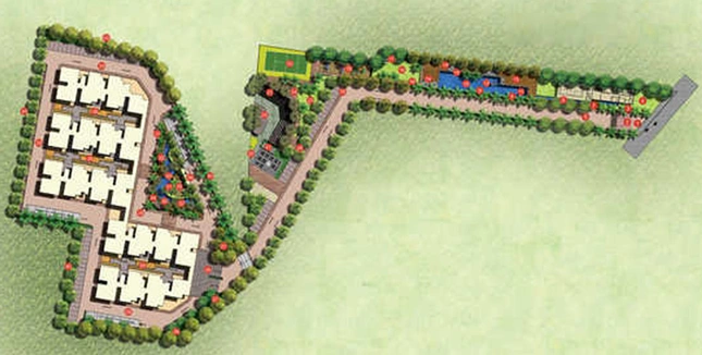 Master Plan of Krishna Goldfields in Electronic City, Bangalore - Image 222777