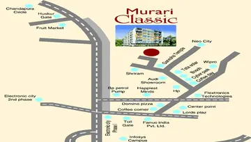 Location of Murari Classic - Image 222783