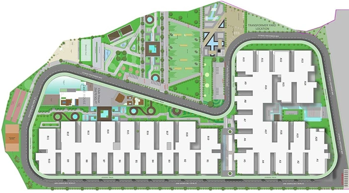 Master Plan of Alpine 5 Star Living in Patancheru, Hyderabad - Image 222837
