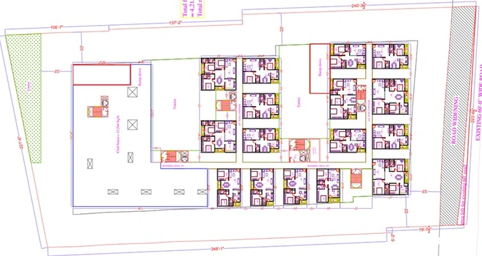 Master Plan of Mirchi Taranto Towers in Patancheru, Hyderabad - Image 222944