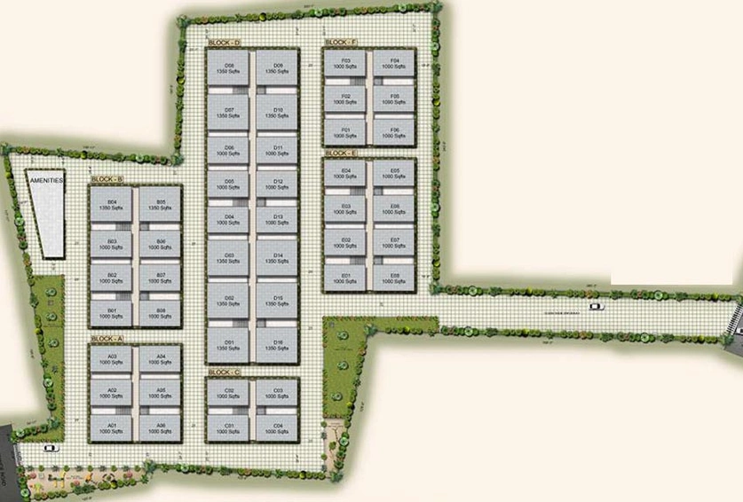 Master Plan of N Square Shoolin City in Shankarpally, Hyderabad - Image 223121